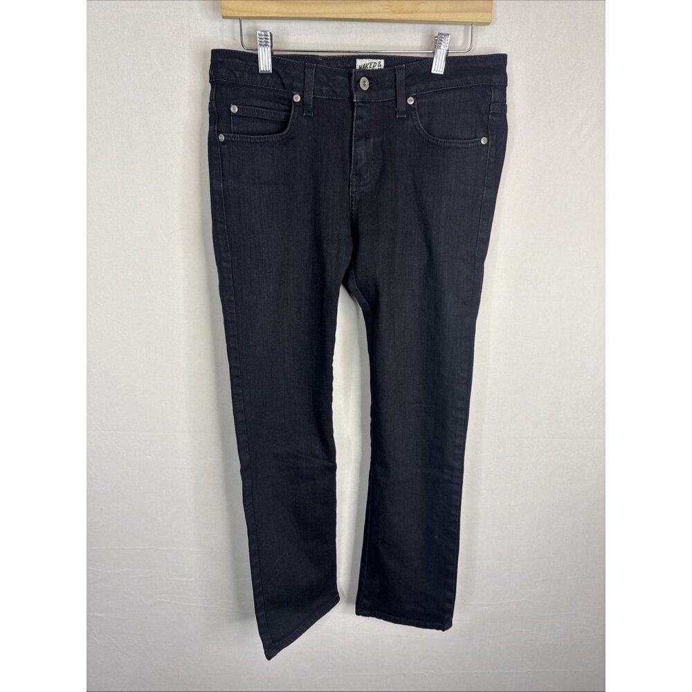 Naked & Famous SkinnyGuy Black Power Stretch Jeans 33x29 - Picture 2 of 6